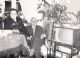 1961-02-14 443 (PG01-182) Guldbryllup, Anna Petrine og Peder Oluf med det fjernsyn som de fik i bryllupsgave